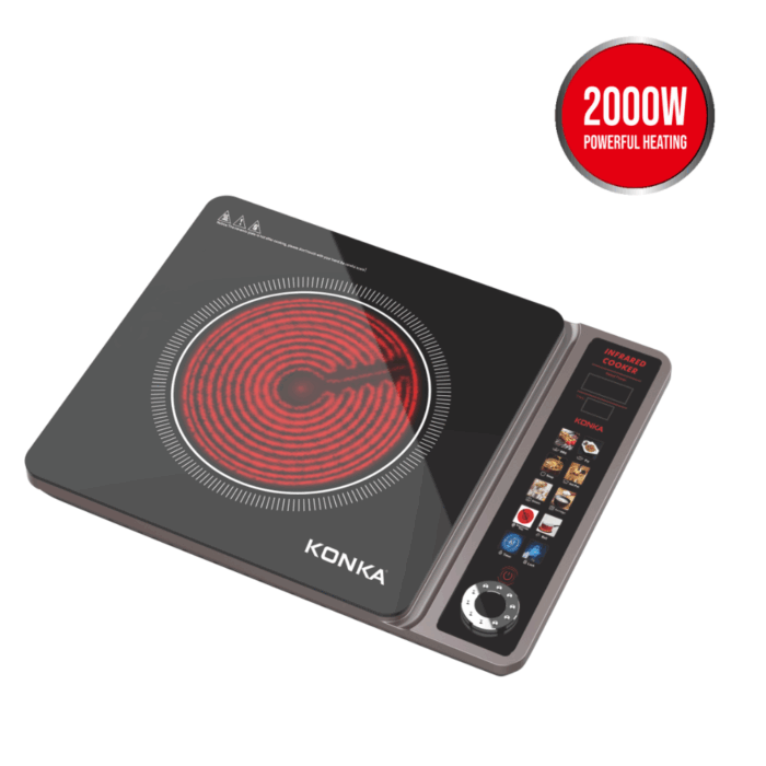 KONKA Infrared Cooker with Intelligence Control KIC-N02 (2000W) - Image 1