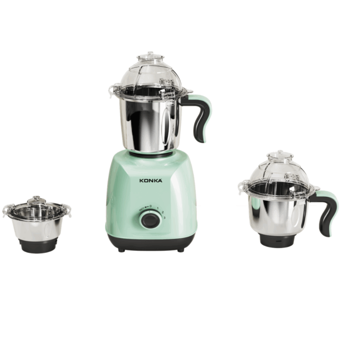 KONKA 3 in 1 Mixer Grinder KK-CDD12 (1200W) Green - Image 1