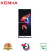 KONKA Refrigerator-KRT-165GB-3D Black Levitae-2Door, Upper Freezer (165 Ltr)