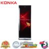 KONKA Refrigerator-KRB-325VB-3D Red Butterfly, Bottom Freezer (325 LTR)