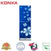 KONKA Refrigerator-KRT-240GB-Blue Delphinium-2-Door, Upper Freezer (240 Ltr)
