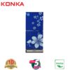 KONKA Refrigerator-KRB-190GB-Blue Delphinium-2-Door, Bottom Freezer (190 Ltr)