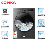 KONKA Washing Machine KG120-12B13  (12.0 KG) Front Loading Inverter
