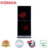KONKA Refrigerator-KRB-190GB-Glass Mirror-2-Door, Bottom Freezer (190 Ltr)
