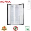 KONKA SIDE BY SIDE REFRIGERATOR-KRF-606WB - Image 2