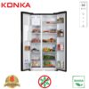 KONKA SIDE BY SIDE REFRIGERATOR-KRF-606WHI (606 LTR) - Image 2