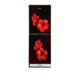 KONKA KRB-325VB-325L Bottom Freezer Refrigerator (3D RED HIBISCUS)