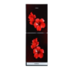 KONKA Refrigerator-KRB-230GB-230 LTR-Bottom Freezer-3D RED HIBISCUS