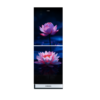 KONKA Refrigerator-KRB-230GB-230 LTR-Bottom Freezer-INDIGO LOTUS